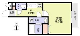 ミリアビタ稲毛の物件間取画像